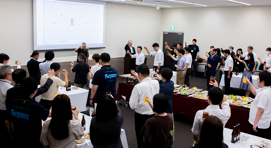 懇親会のようす