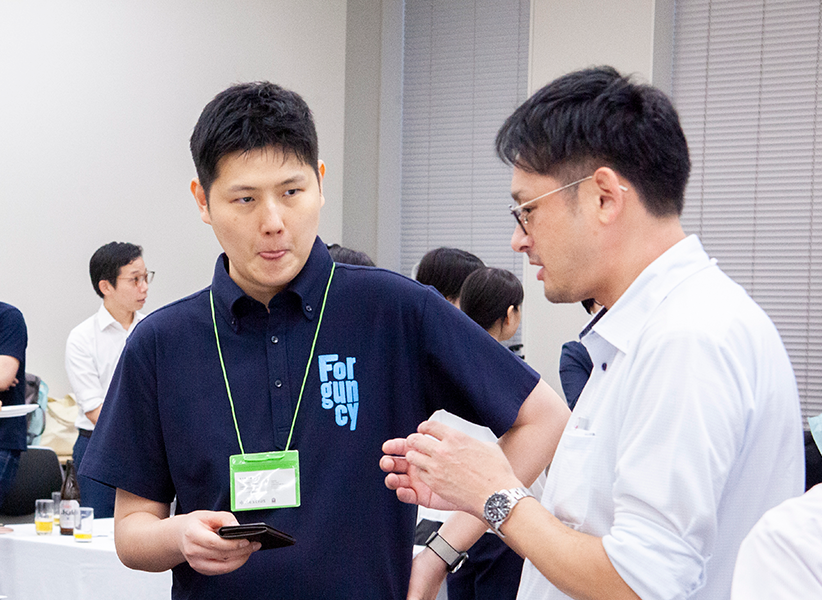 懇親会のようす