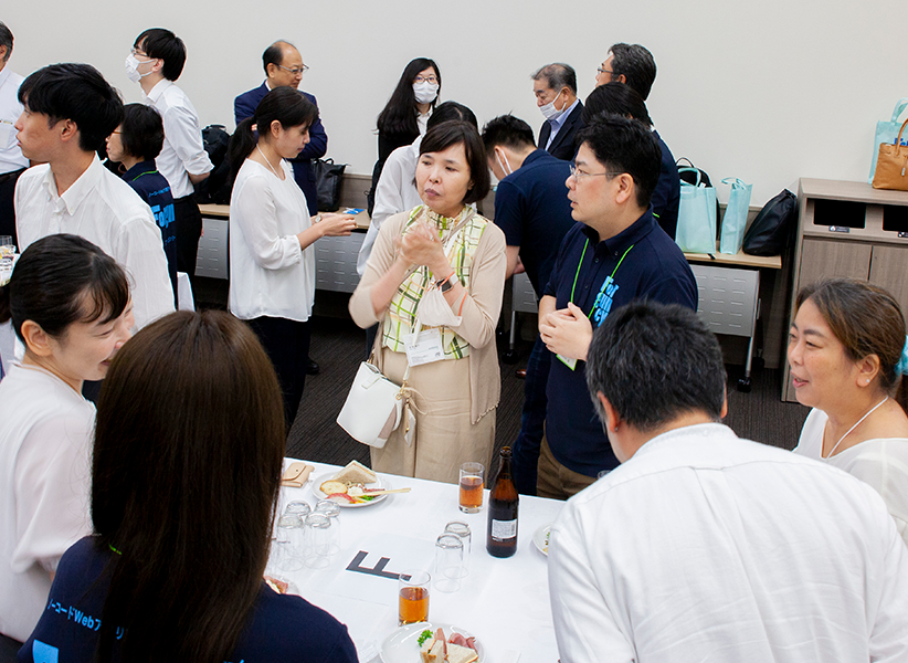 懇親会のようす