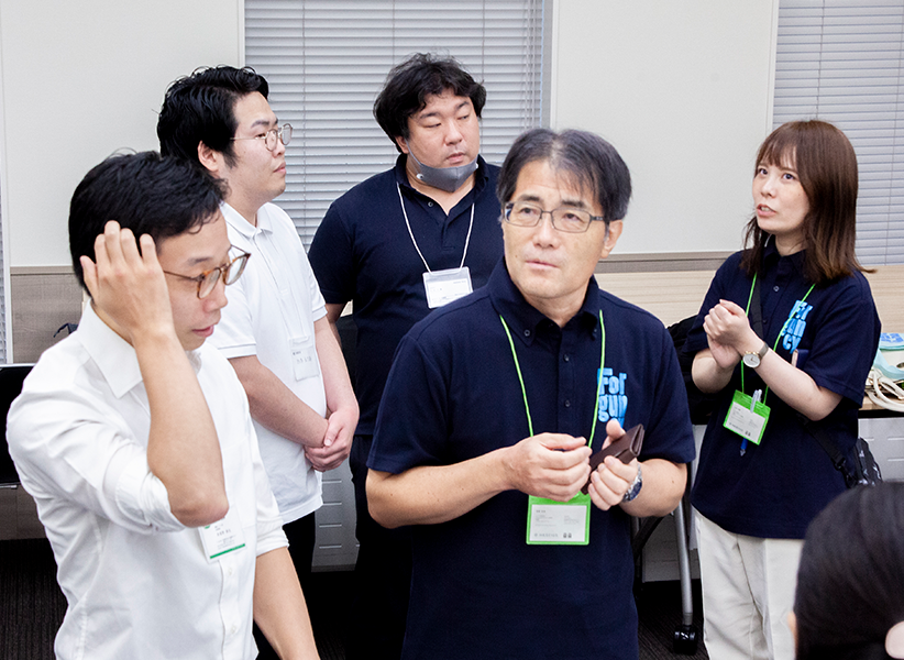 懇親会のようす