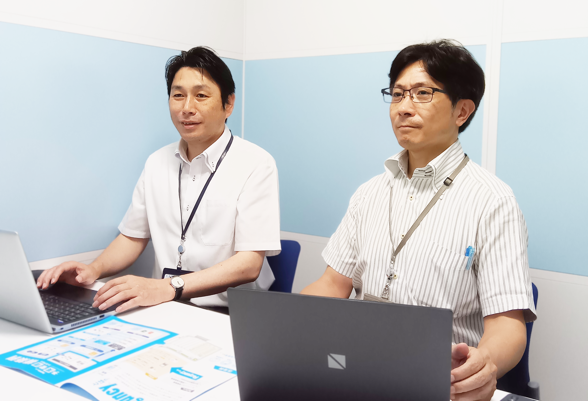 株式会社セント DX推進ユニット 取締役部長 日野 清隆様　DX推進ユニット 山崎 亮一様