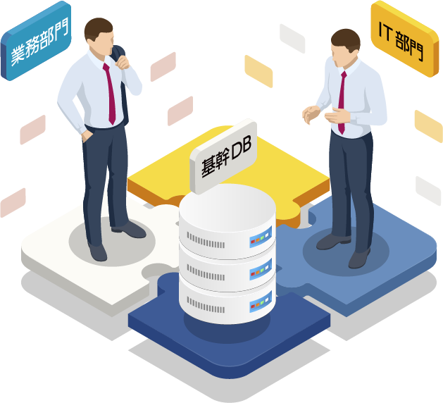 Forguncyはノーコード開発とDB連携で「現場とIT部門が共創するサブシステム」を実現